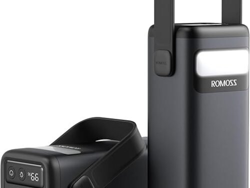 ROMOSS Power Bank, 40,000mAh 65W Portable Charger for Laptop, Fast Charging USB C Battery Pack with 3 outputs for MacBook, IPad, Dell, HP, Notebook, Switch, iPhone, Galaxy and More