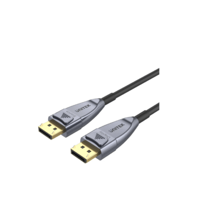 Unitek 10 Meter 8K Fiber Optic DisplayPort 1.4 Cable (8K @60Hz, 4K 144Hz, 1440p @240Hz)