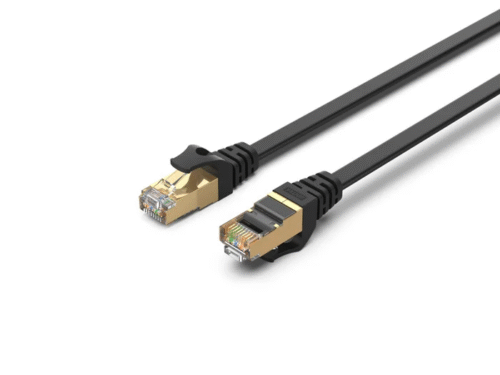 Unitek 1 Meter Cat 7 SSTP RJ45 Flat Ethernet Cable over