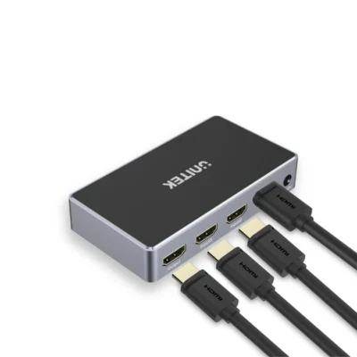 Unitek 4K HDMI Switch 3 In 1 Out
