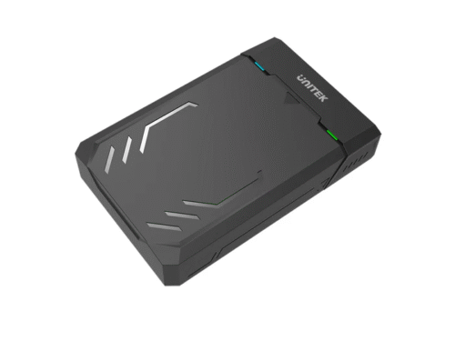 Unitek DiskGuard Raiden SATA III 2.5-3.5 HDD-SSD Hard Disk Enclosure