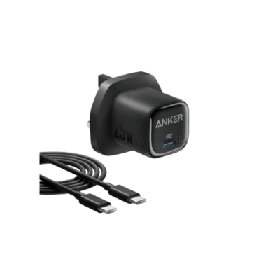 Anker 25W Foldable PPS Charger | USB-C to USB-C Cable