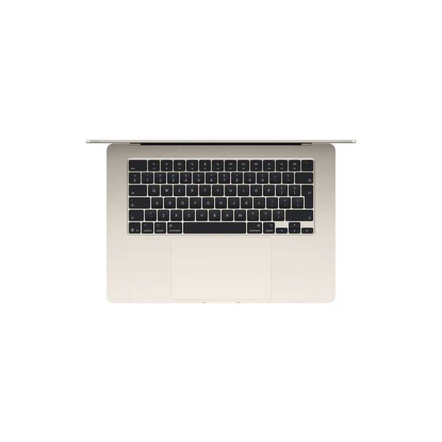 15-inch MacBook Air: Apple M5 chip with 10‑core CPU and 10‑core GPU, 24GB, 1TB SSD - Starlight - English Keyboard(MDVF4ZS/A) - Image 2