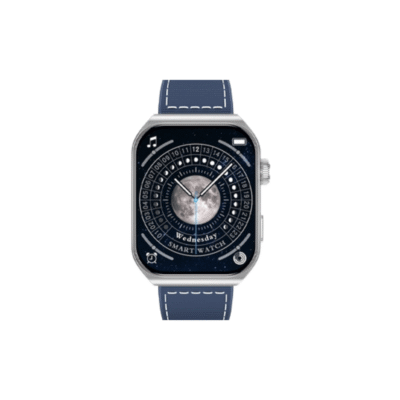 Swiss Military Alps 3 Smartwatch / Silver Frame with Blue Silicon Strap