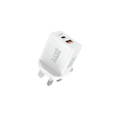X.Cell Charger USB A-USB C Port (HC-20W-1C1A-PD) White