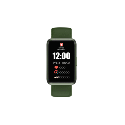 Swiss Military Smart Band Rhine 2 Green Frame/Green Silicon Strap