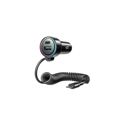 JOYROOM JR-CL07 90W 3-in-1 Wired Car Charger (Type-C)