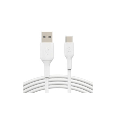 Belkin BoostCharge USB-C to USB-A Cable, 1M, White