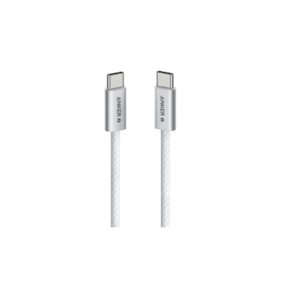 Anker USB-C to USB-C Cable (3.2ft, 240W) White