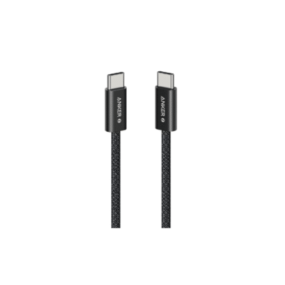 Anker USB-C to USB-C Cable (3.2ft, 240W) Black