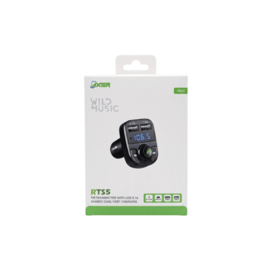 Axer RTS5 Bluetooth FM Transmitter with Dual USB Charger