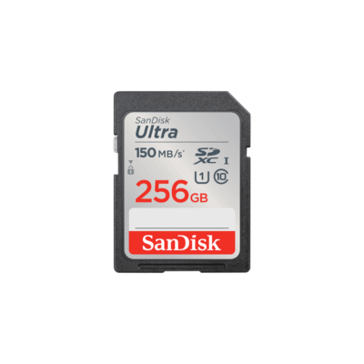 SanDisk 256 GB Ultra SDXC UHS-I Class10 Memory Card - 150MB/s
